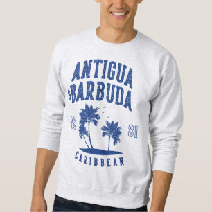 Sweatshirt Antigua-et-Barbuda Palmier des Caraïbes