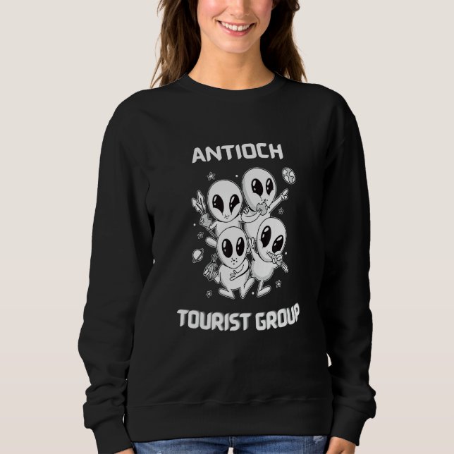 Sweatshirt Antioch Native Pride Alien Funny State Tourist Spa (Devant)