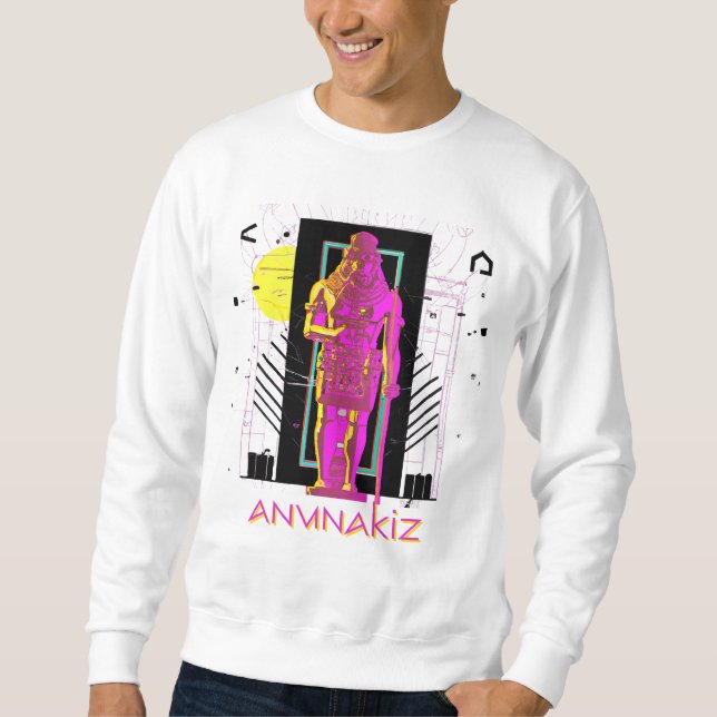 Sweatshirt Anunakiz Neon Anunnaki Guardian (Devant)