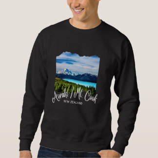 Sweatshirt Aoraki Mt. Cook Souvenir Aoraki Mt. Cook