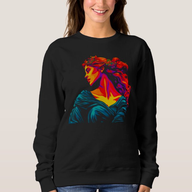 Sweatshirt Aphrodite Greek Mythology Goddess (Devant)