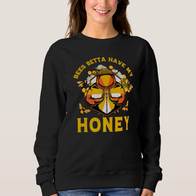 Sweatshirt Apiculteur d'abeilles dicton 43 (Devant)