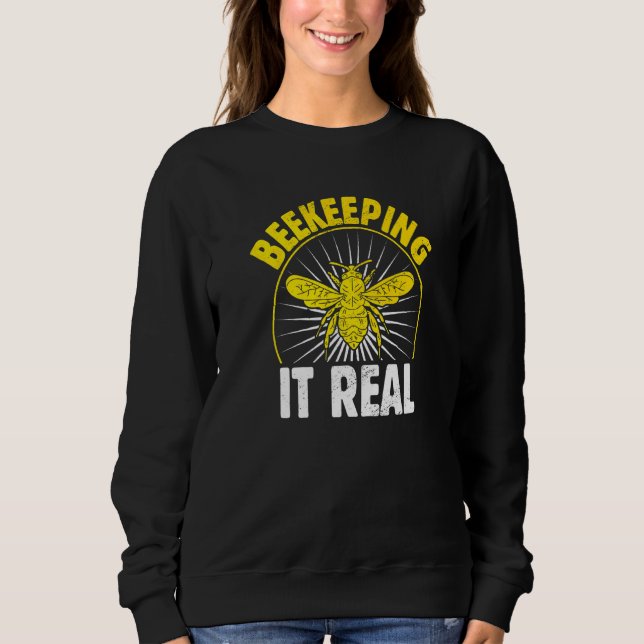 Sweatshirt Apiculture miel Faire des affaires Buzzing Bees Hi (Devant)