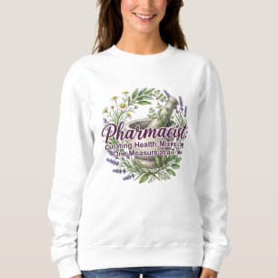 Sweatshirt Apothicaire Botanique De Santé De Pharmacien