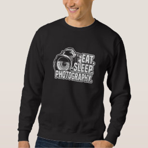 Sweatshirt Appareil Photo Photographe Photographie Manger Dor