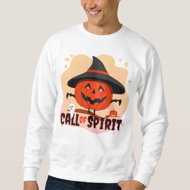 Sweatshirt Appel de l'Esprit d'Halloween (Devant)