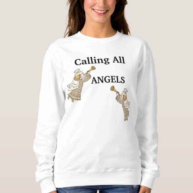 Sweatshirt Appel de tous les anges (Devant)