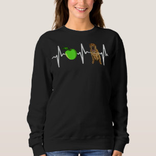 Sweatshirt Apple Chinese Shar Pei Heartbeat Chien