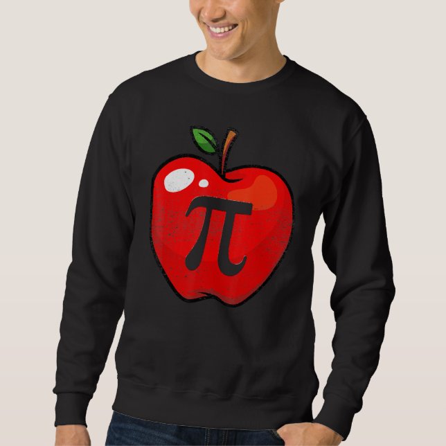 Sweatshirt Apple Pi Day Math Lover Enseignant Étudiant 3 14 A (Devant)
