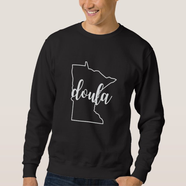 Sweatshirt Application de doula du Minnesota Accouchement à d (Devant)