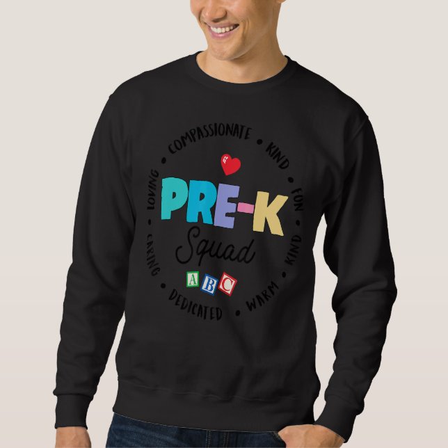 Sweatshirt Appréciation de l'administrateur de l'école Pré K (Devant)