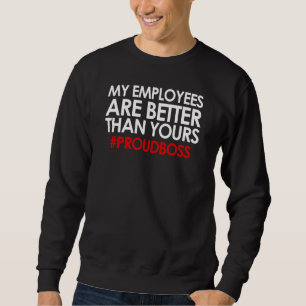 Sweatshirt Appréciation des employés Patron