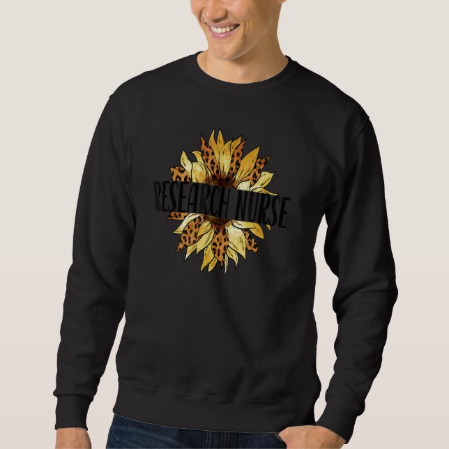 Sweatshirt Appréciation des infirmières de recherche Nurs de  (Devant)