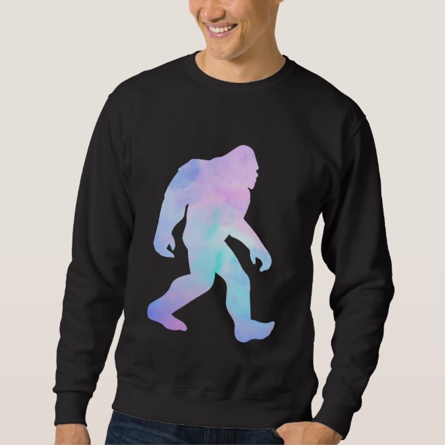 Sweatshirt Aquarelle Bigfoot (Devant)