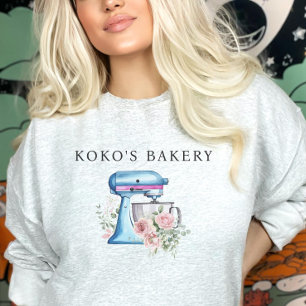 Sweatshirt Aquarelle Turquoise Stand Mixer Le Personnel De La