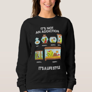 Sweatshirt Aquarium Addictionaquarium Addict Aquarist Fish Ta