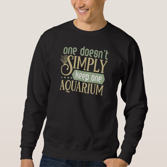 Sweatshirt Aquarium de pisciculture (Devant)
