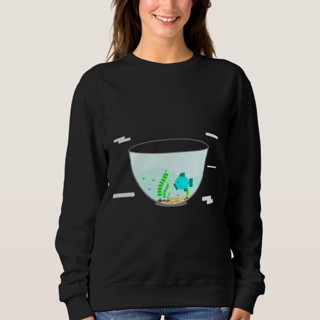 Sweatshirt Aquarium Fish 2 (Devant)