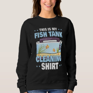 Sweatshirt Aquarium Keeper Marine Life C'Est Mon Fish Tank C
