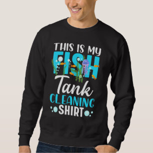 Sweatshirt Aquarium Tech Cute Pêche C'Est Mon Poisson Tan
