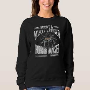 Sweatshirt Araignées Tarantula multi-jambes Horreur Hamster S