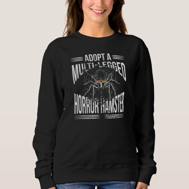 Sweatshirt Araignées Tarantula multi-jambes Horreur Hamster S (Devant)