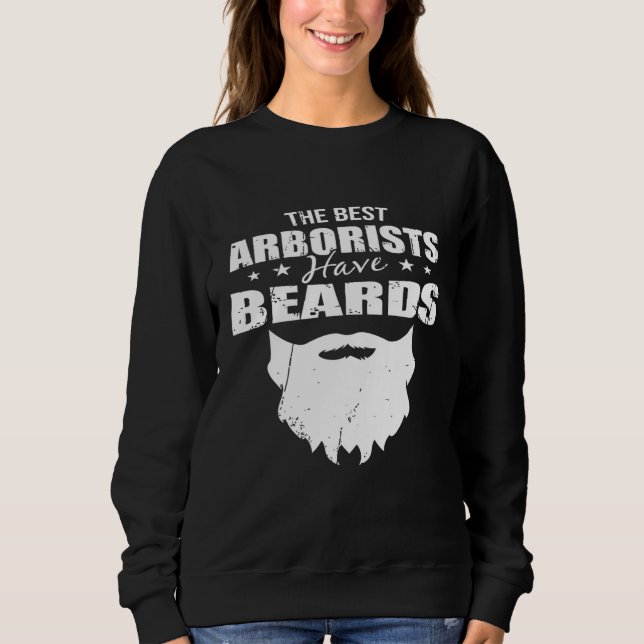 Sweatshirt Arboriste papa Arbre Porté Chirurgien Bois (Devant)