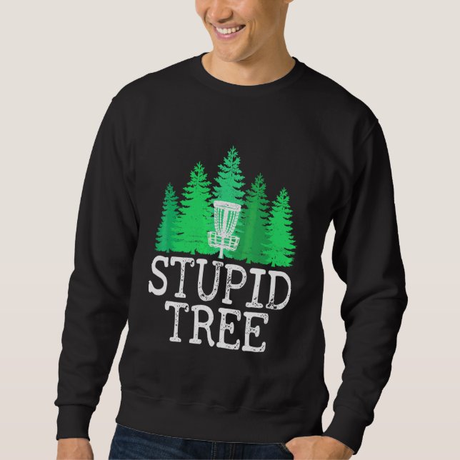 Sweatshirt Arbre bête Disc Golf  Joueur de Disc Golf Graphiqu (Devant)