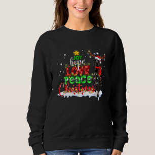Sweatshirt Arbre de Noël Grand Danse Père Noël Reindeer Costu