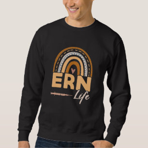 Sweatshirt Arc-en-ciel Ern Life Medical Rn Soins infirmiers
