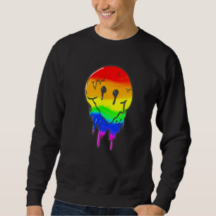 Sweatshirt Arc-en-ciel Lesbienne Gay Glace Fierté Lgbt