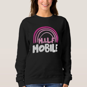 Sweatshirt Arc-en-ciel mobile MILF