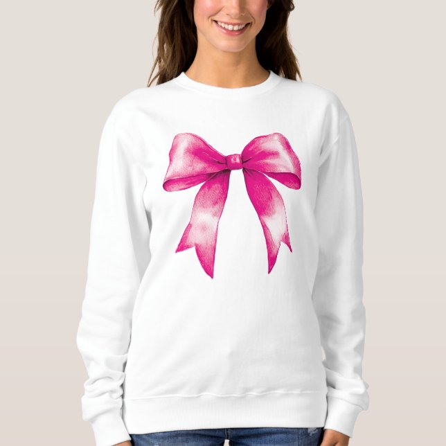 Sweatshirt Arc rose (Devant)