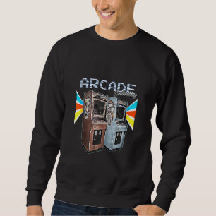 Sweatshirt Arcade Cabinet Machine 1970 1980 1990