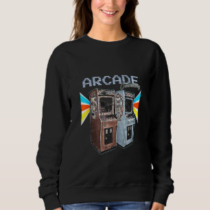 Sweatshirt Arcade Cabinet Machine 1970 1980 1990