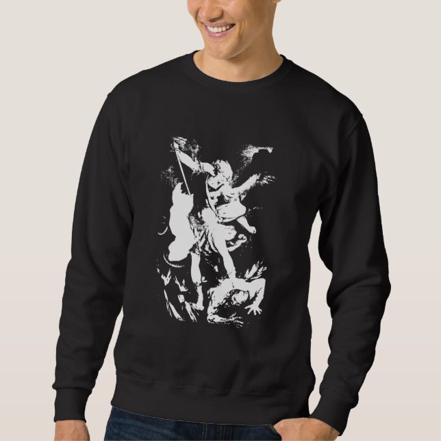 Sweatshirt Archange Michael Deux Tons (Devant)
