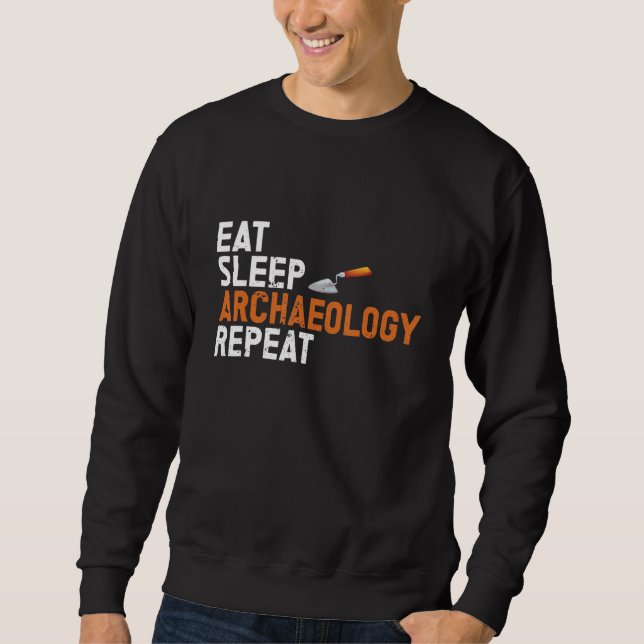 Sweatshirt Archéologue Archéologie Ancien creusage Creuse Poi (Devant)