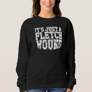 Sweatshirt Archer de tir à l'arc Vintage C'est juste un Woun 
