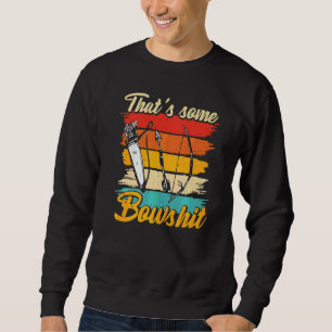 Sweatshirt Archer en arc de boue de tir Thats de botte de boe