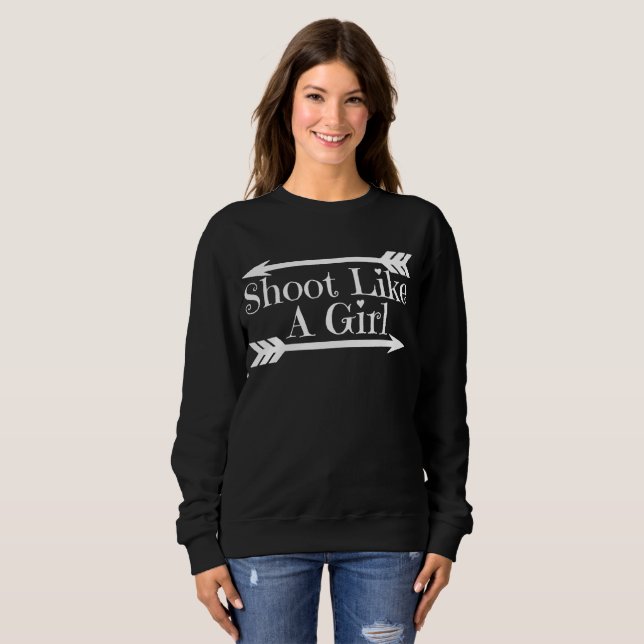 Sweatshirt Archery Girl (Devant entier)