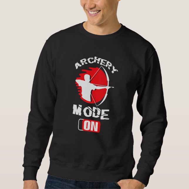 Sweatshirt Archery Mode On Sport Enthusiast (Devant)