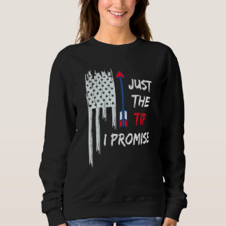 Sweatshirt Archery Promise Just the Tip