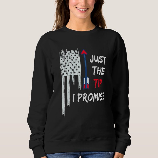 Sweatshirt Archery Promise Just the Tip (Devant)