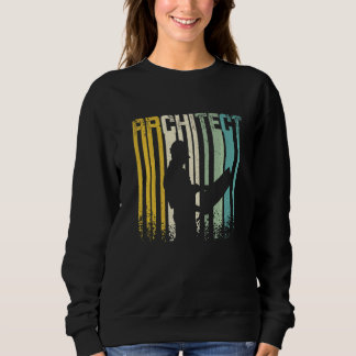 Sweatshirt Architecte Rétro Vintage