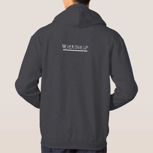 Sweatshirt argenté de fourmi avec le sweat - shirt (Dos)