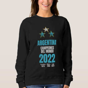 Sweatshirt Argentine Campeones del Mundo 2022