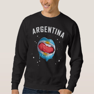 Sweatshirt Argentine Équipe de football et de sports Argentin