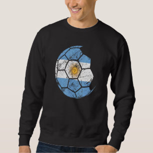 Sweatshirt Argentine Soccer Équipe Nationale Soutien L'Équipe