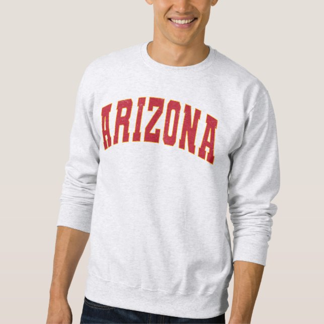 Sweatshirt Arizona Vintage College Style (Devant)