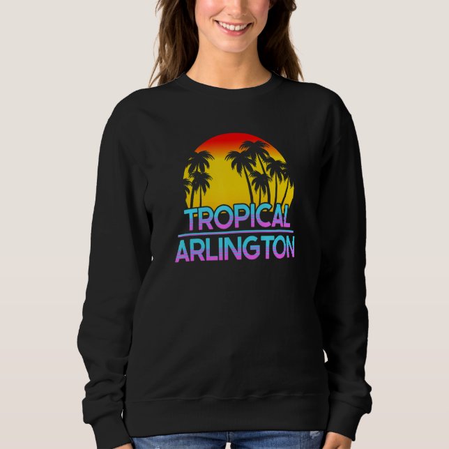 Sweatshirt Arlington Minnesota drôle Météo ironique (Devant)